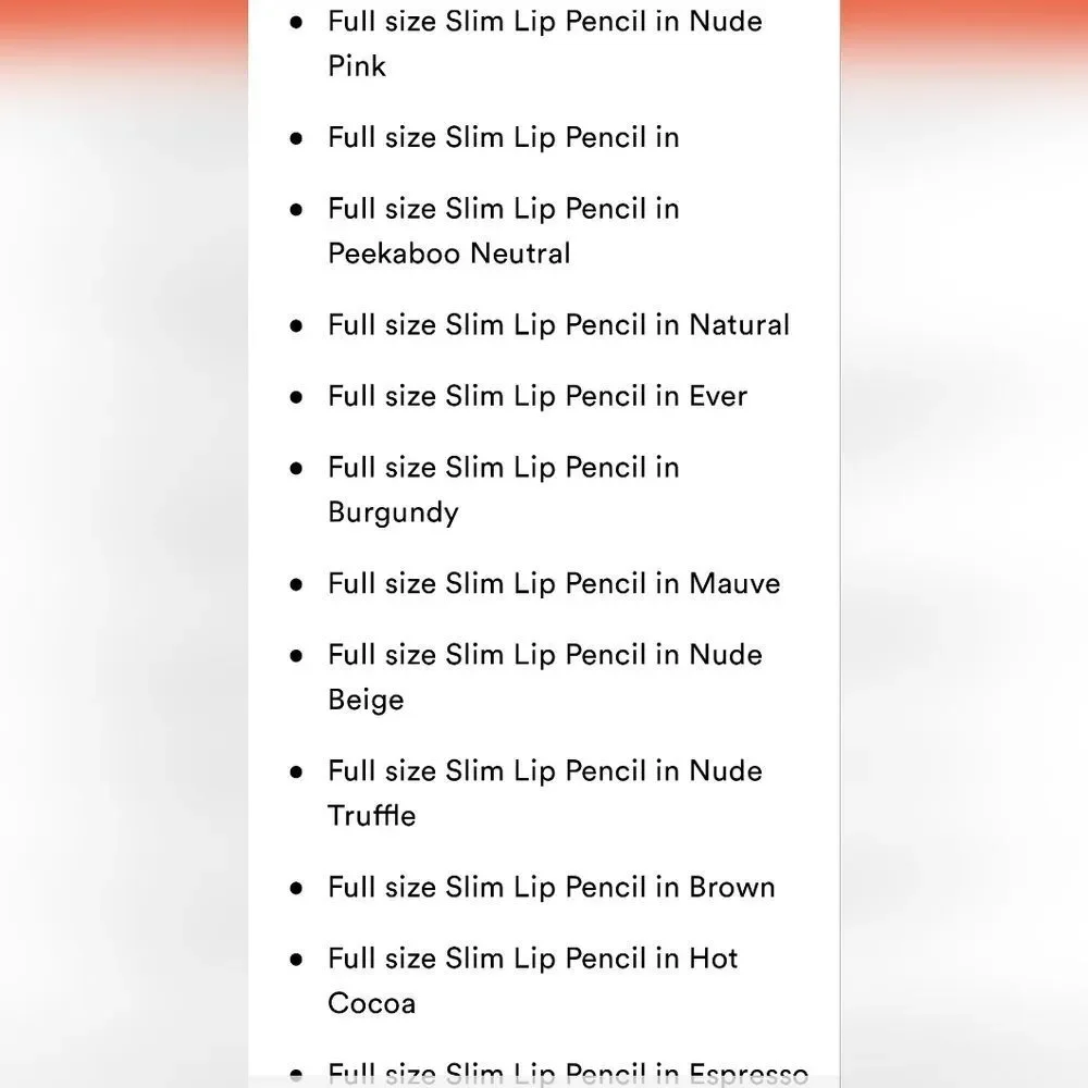 NYX‎ Slim Lip Pencil Vault